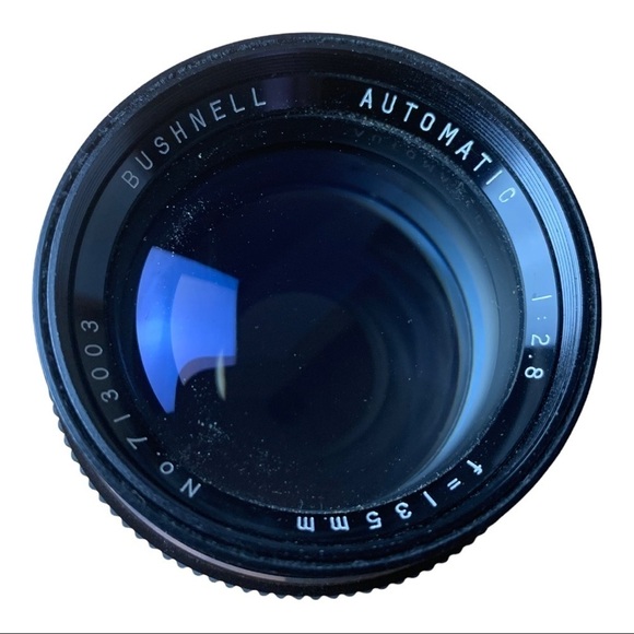 Bushnell Automatic Camera Lense 1:2.8 f=135mm No.713003 With Case Made In Japan - Picture 4 of 12